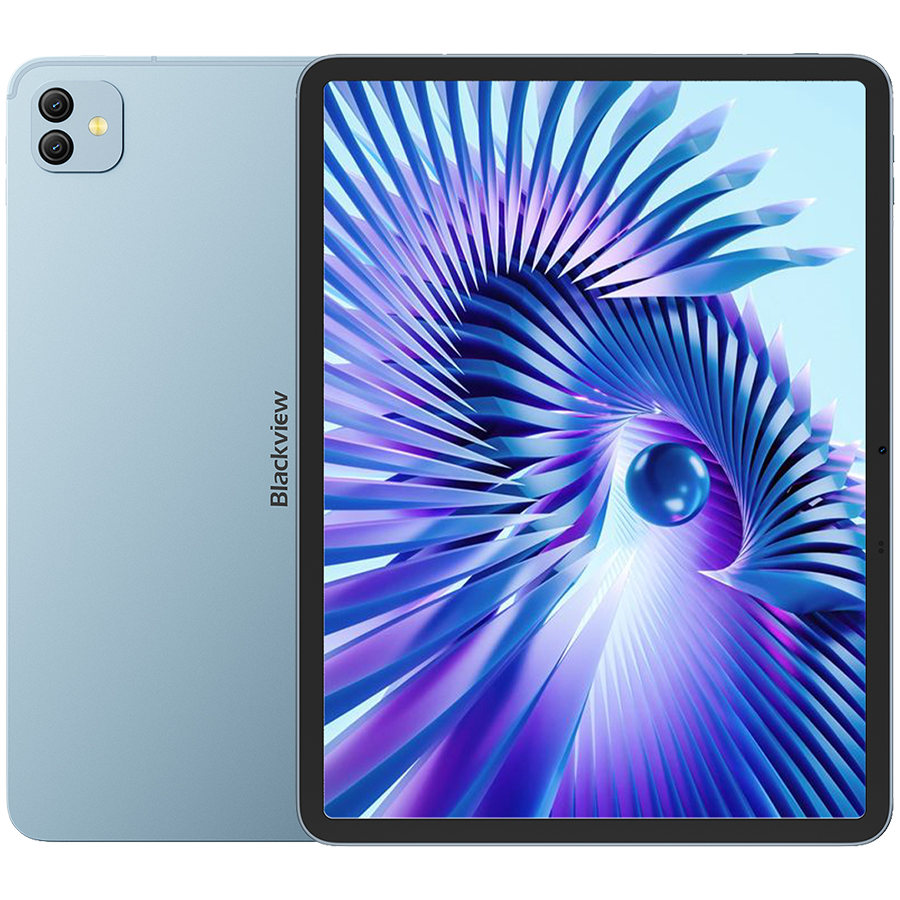 Blackview LINK 8 SET WiFi 12.7-inch 2k+ 2176x1600 90Hz 6GB+256GB MT Helio G100 Octa-core 2.2GHz Cam Front 13MP Rear 16MP 8400mAh Charger Cable Protective glass Case Stylus Mouse Keyboard Android 15 Dawn Blue
