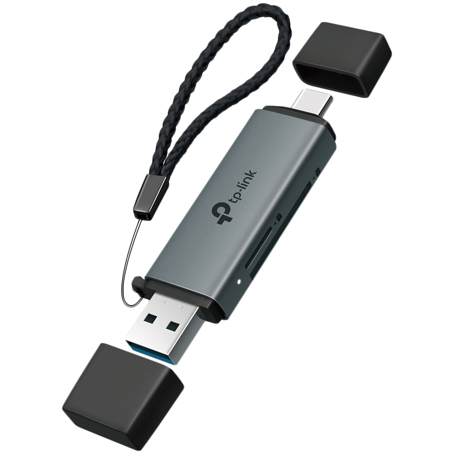 TP LINK USB 3.0 Type-C&A to SD & microSD 3.0 Card Reader
