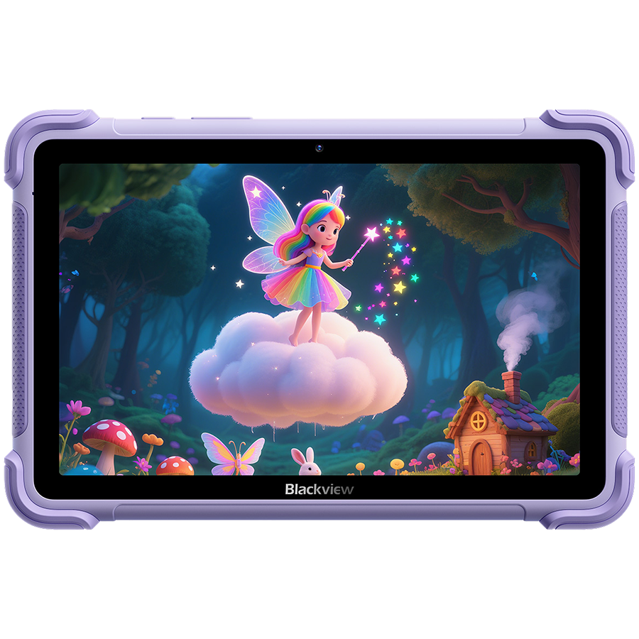 BLACKVIEW LINK 1 Kids WiFi 4/64GB 8.68-inch HD IPS 1340x800 60Hz 360nits RK3562 Quad-core 2.0GHz 5+8MP Cam 5000mAh WiFi 6 BT 5.0 Dual Speakers with Smart-K Support Tempered Film Stylus Pen Android 16
