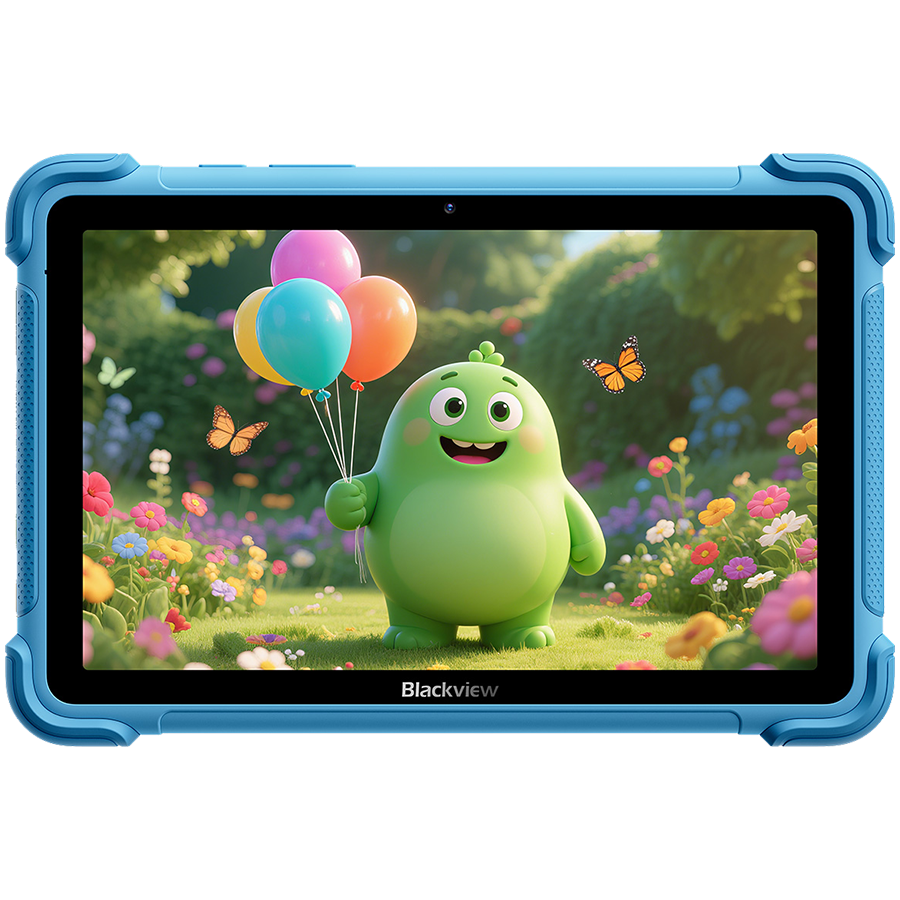 BLACKVIEW LINK 1 Kids WiFi 4/64GB 8.68-inch HD IPS 1340x800 60Hz 360nits RK3562 Quad-core 2.0GHz 5+8MP Cam 5000mAh WiFi 6 BT 5.0 Dual Speakers with Smart-K Support Tempered Film Stylus Pen Android 16