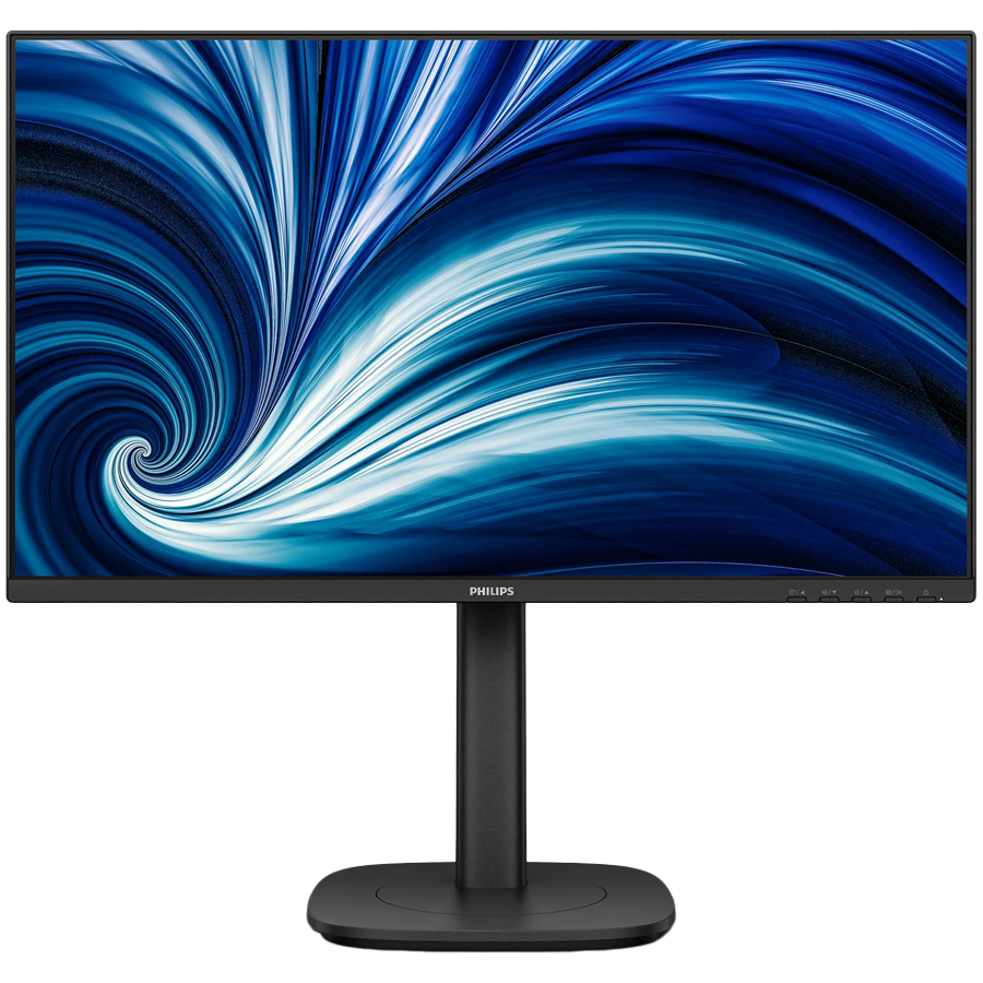 PHILIPS Monitor 24B2N3200J 24" (23.8" viewable), 1920x1080 (FHD), IPS, 120Hz, 4ms (GtG), Adaptive Sync, Full Ergo, 1xD-SUB(VGA), 1xHDMI, 1xDP, USB hub, Speakers, 5y
