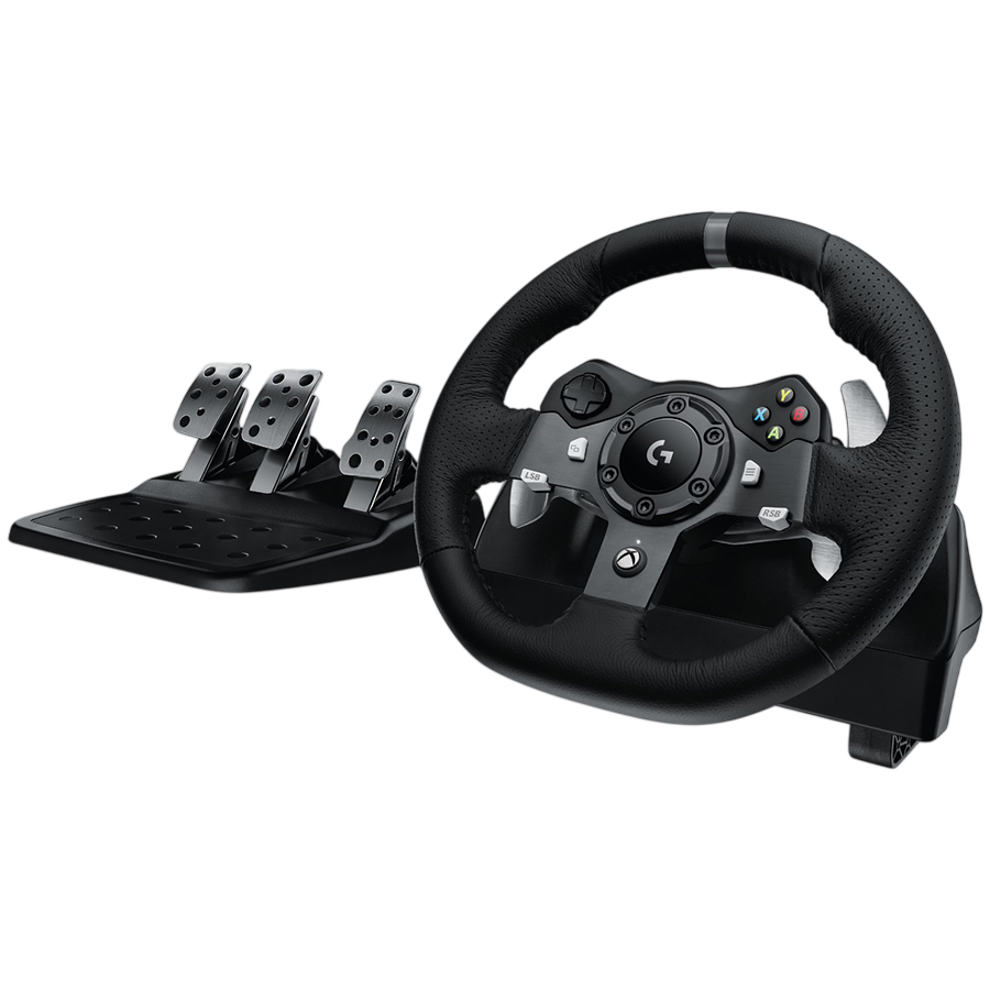 LOGITECH G920 Driving Force Racing Wheel - PC/XB - BLACK - USB - UK