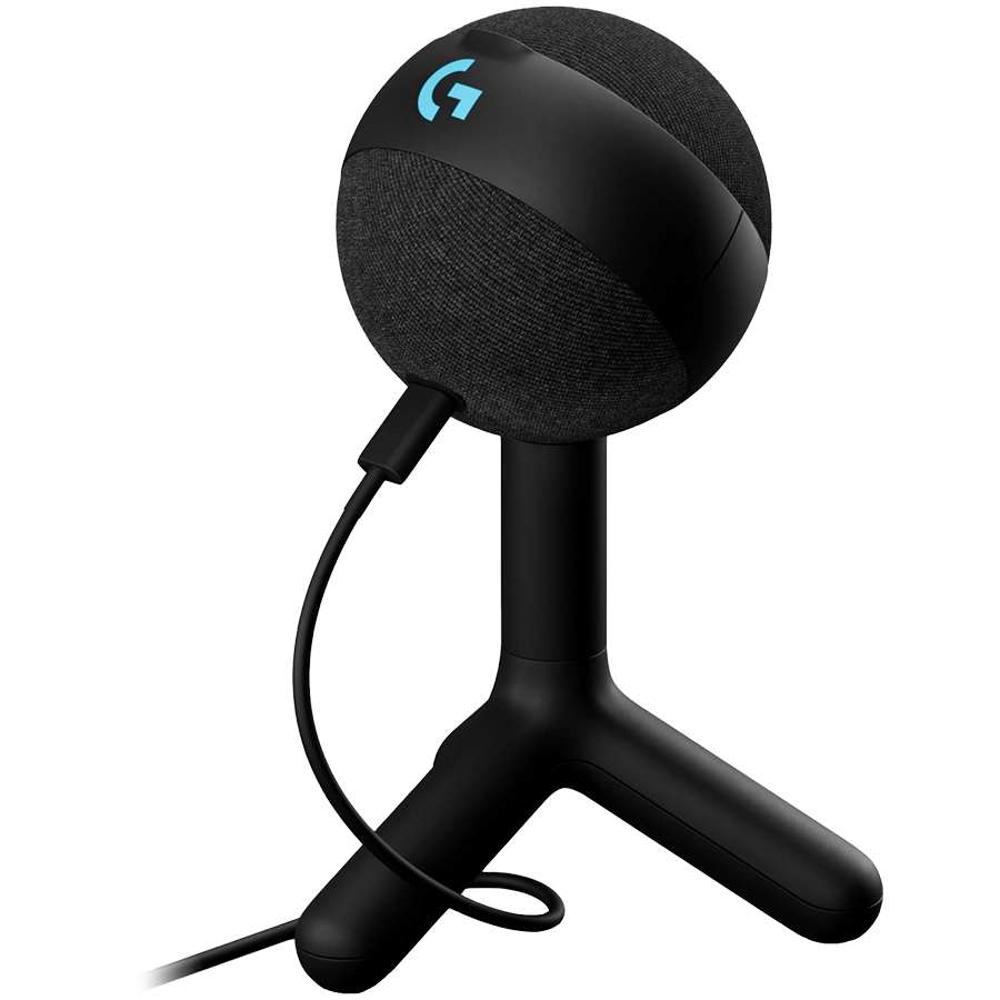 LOGITECH Yeti Orb RGB Gaming Mic with LIGHTSYNC - BLACK - USB - N/A - EMEA28i-935