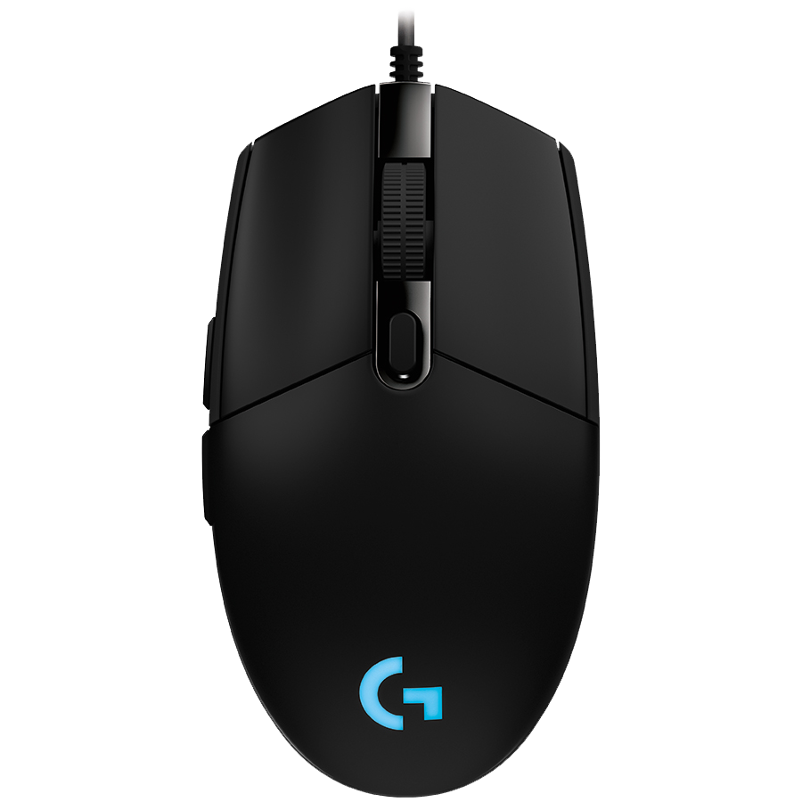 LOGITECH G203 LIGHTSYNC Corded Gaming Mouse - BLACK - USB