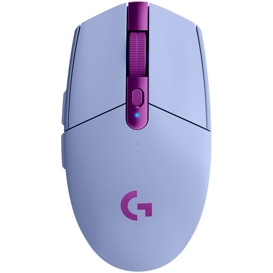 LOGITECH G305 LIGHTSPEED Wireless Gaming Mouse - LILAC - EER2