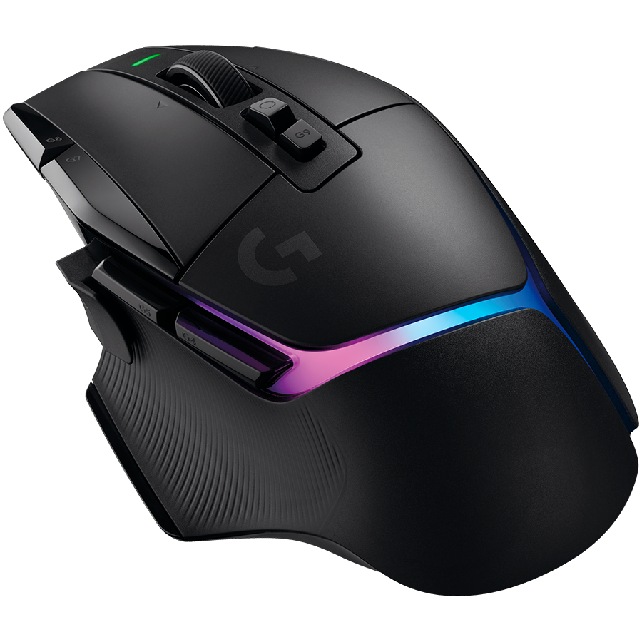 LOGITECH G502 X PLUS LIGHTSPEED RGB Wireless Gaming Mouse - BLACK/PREMIUM - EWR2