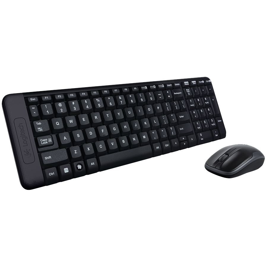 LOGITECH MK220 Wireless Combo - BLACK - US INT'L