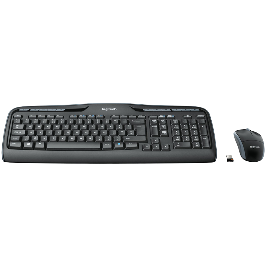 LOGITECH MK330 Wireless Combo - BLACK - US INT'L