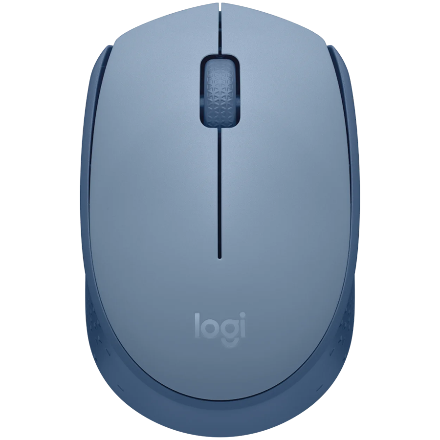 LOGITECH M171 Wireless Mouse - BLUE GREY