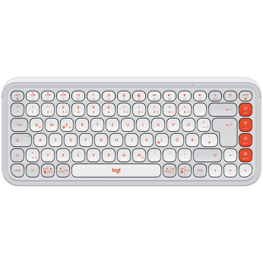 LOGITECH POP ICON KEYS - OFF WHITE - US INT'L - BT - INTNL-973