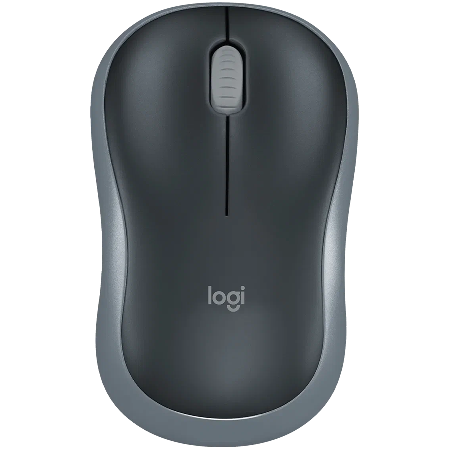 LOGITECH M185 Wireless Mouse - SWIFT GREY - EWR2