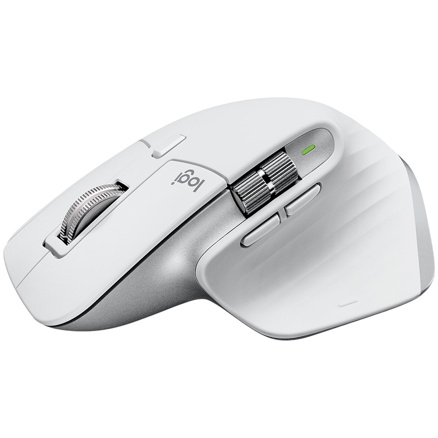 LOGITECH MX Master 3S Bluetooth Mouse - PALE GREY
