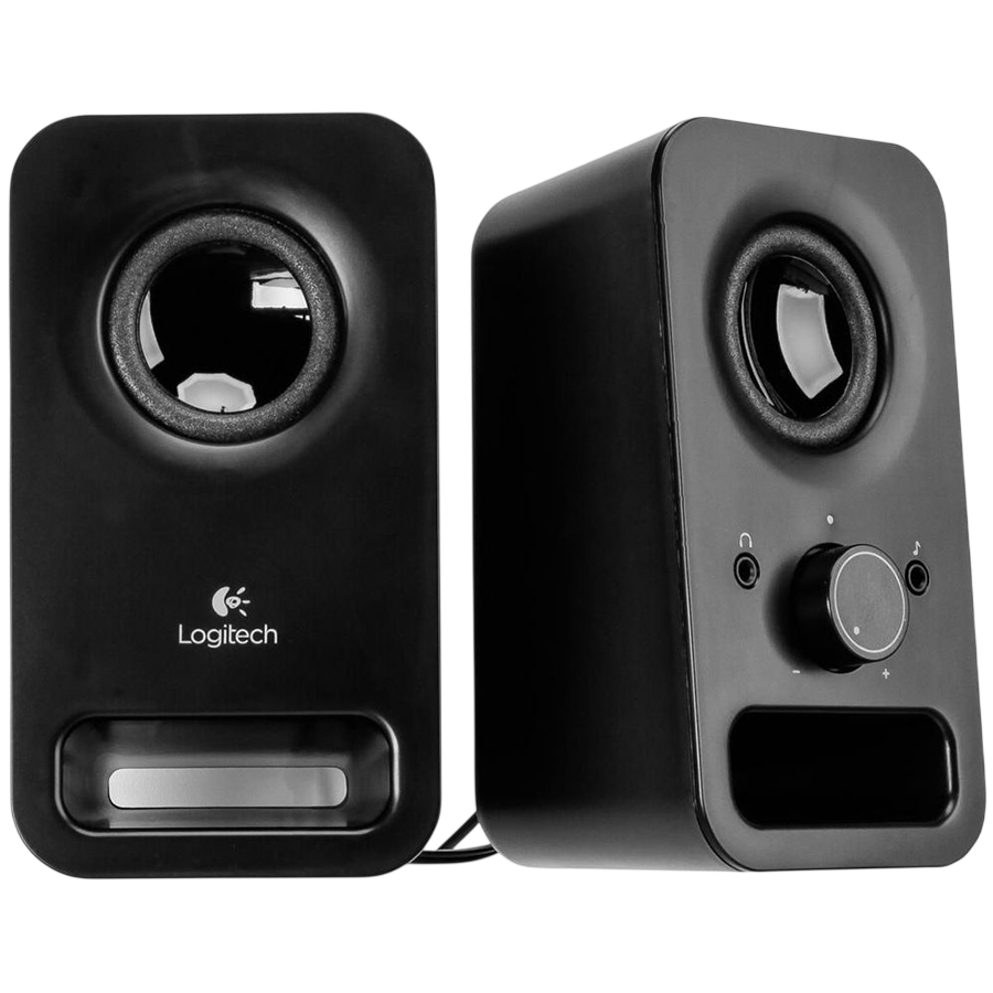 LOGITECH Z150 Stereo Speakers - MIDNIGHT BLACK - 3.5 MM
