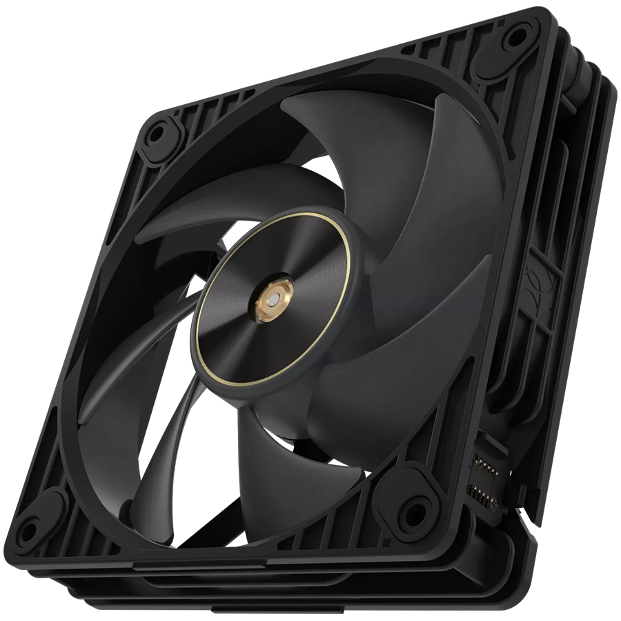 ASUS ProArt PF120 ventilator, 120mm PWM, daisy-chain konektor, črn