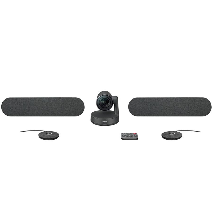 LOGITECH RALLY PLUS ULTRA-HD CONFERENCE CAM - BLACK - EMEA