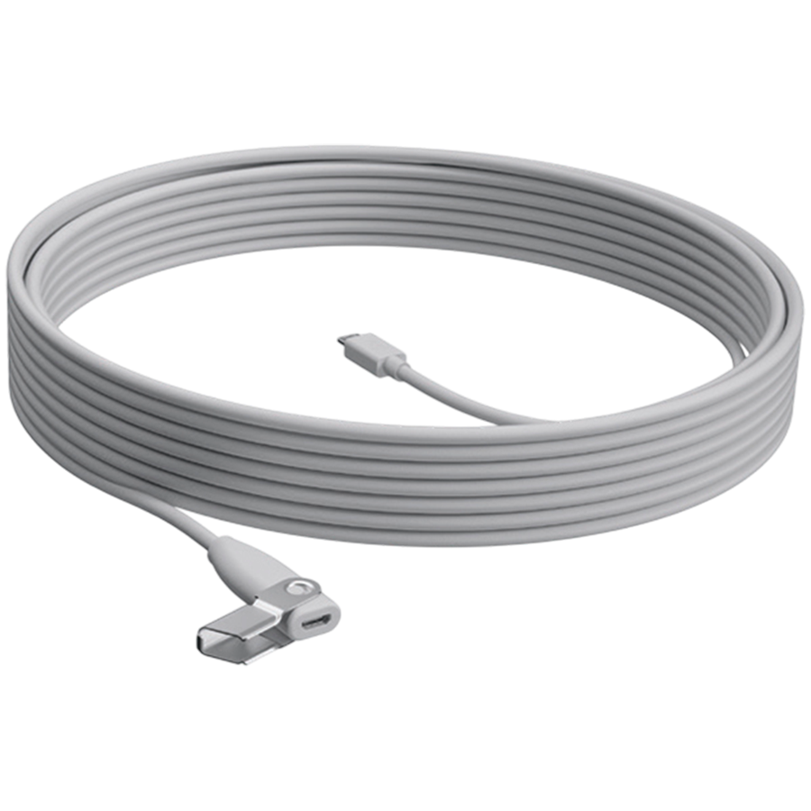 LOGITECH EXTENTION CABLE for Rally Mic Pod WHITE 10M - WW