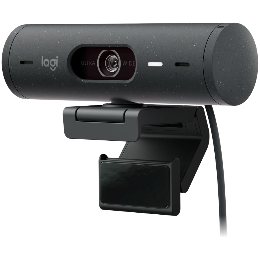 LOGITECH BRIO 500 Full HD Webcam - GRAPHITE - USB-C