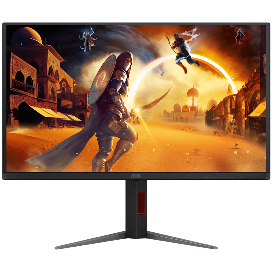 AOC Gaming OLED Q27G4ZD monitor - 67.3cm (26.5"), QHD (2560 x 1440), QD-OLED, 280Hz, 0.03ms, Adaptive Sync, G-Sync kompatibilen, HDR400, USB razdelilnik, 2x HDMI 2.1, 1x DP 1.4