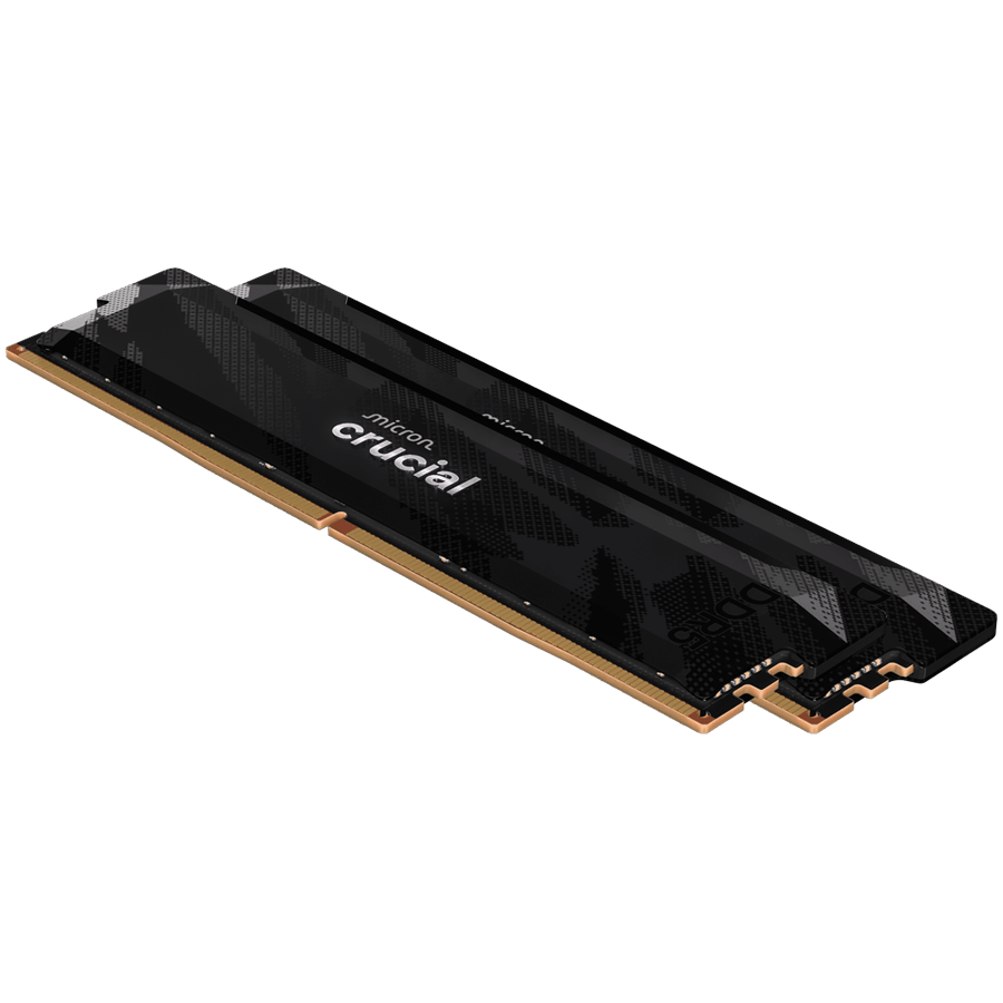 Crucial Pro OC 16GB DDR5-6400 CL32 UDIMM Black