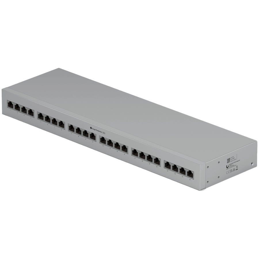 UBIQUITI UniFi UACC-ETH-SP-Panel-24 Ethernet Surge Protection