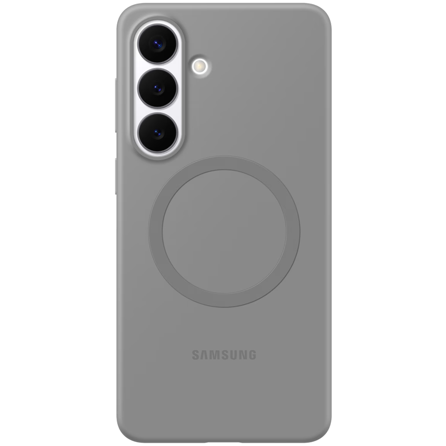 Samsung Galaxy S26+ Silicone Magnet Case Gray