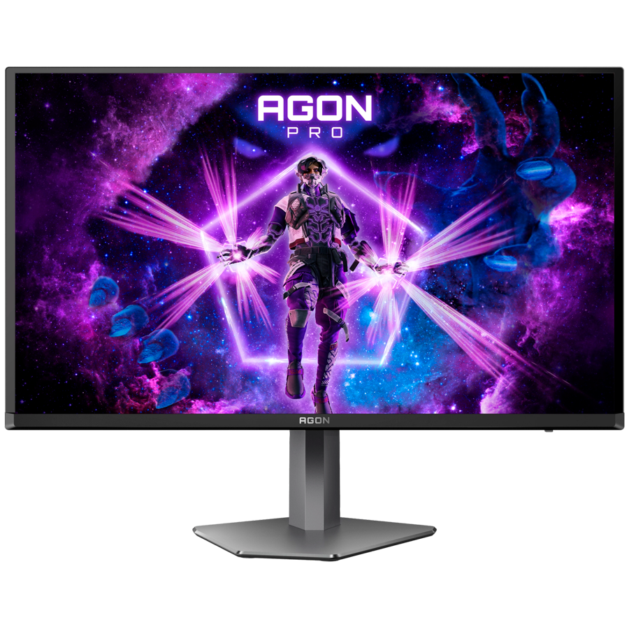 AOC AGON PRO AG276QKD2 gaming monitor - 67.3cm (26.5"), QHD (2560 x 1440), QD-OLED, 500Hz, 0.03ms, Adaptive Sync, G-Sync kompatibilen, HDR500 TrueBlack, USB razdelilnik, 2x HDMI 2.1, 1x DP 2.1