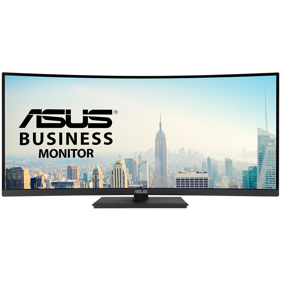 ASUS VA34VCPSR ukrivljen poslovni monitor - 86.4cm (34"), WQHD (3440x1440), VA, 1500R, 100Hz, USB-C PD 96W, RJ45, USB razdelilnik