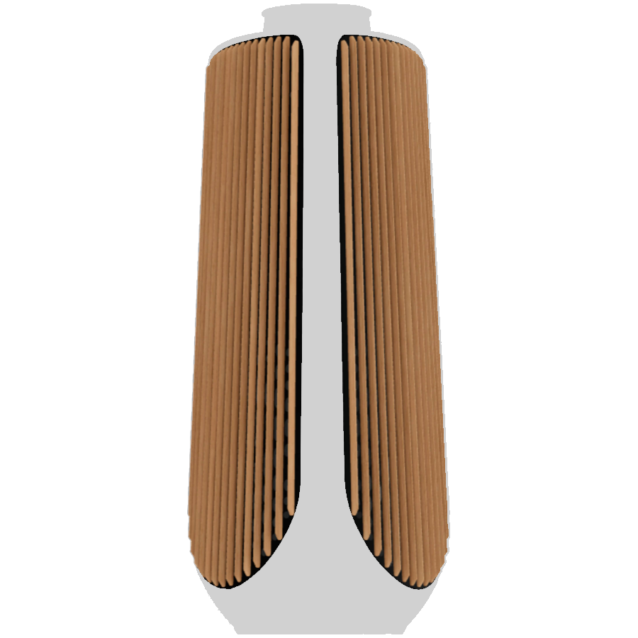 Beolab 50 Side Panel Set Oak