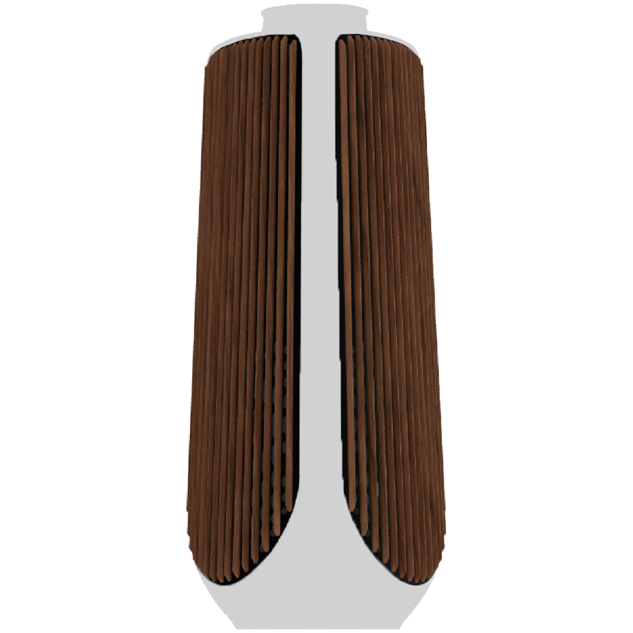 Beolab 50 Side Panel Set Walnut Atelier