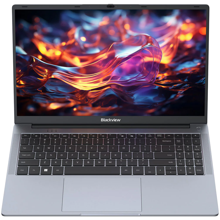 Blackview AceBook 6 15.6-inch 1920x1080 FHD IPS Intel N150 up to 3.6GHz RAM 16Gb SSD 512Gb Cam 1MP 720p 38W WiFi 5 BT 5.0 1xTypeC 1xHDMI 1xUSB 2.0 2xUSB 3.2 1xTF Card slot 1x3.5mm Windows 11 Home Stellar Grey