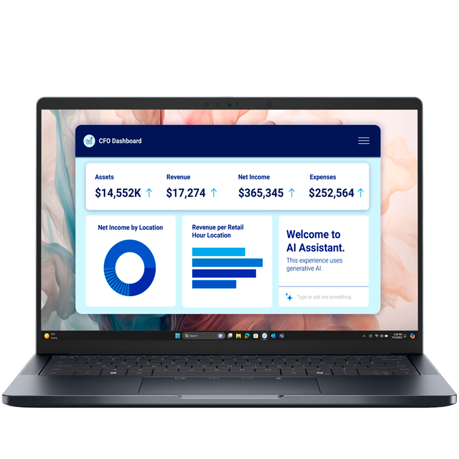NOTEBOOKS - Dell Pro 14 Plus,14"FHD+(1920x1200)300nits 45% NTSC,Intel Core Ultra 5 236V(40 TOPS NPU 8cores/4.7GHz)vPro,16GB(onboard)8533MT/s LPDDR5x,1TB TLC SSD,Integrated Intel Arc graphics,Wi-Fi 7(2x2)+BT 5.4,B