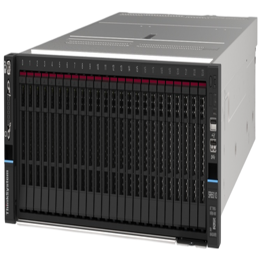 Lenovo ThinkSystem SR650 V3,1x Intel Xeon Silver 4514Y (16C 2.0GHz 150W),1x 32GB (2xR8),1x 940-8i RAID 4GB PCIe 12GB,1x 1100W,XCC Platinum,3yr Warranty