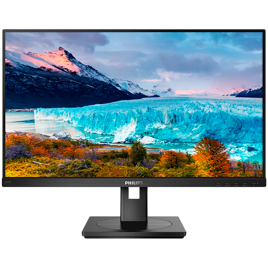 PHILIPS 272S1AE poslovni monitor - 68.6cm (27"), FHD (1920 x 1080), IPS, 75Hz, 4ms (GTG), Adaptive Sync, 1x D-SUB (VGA), 1x DVI-D, 1x HDMI 1.4, 1x DP 1.2