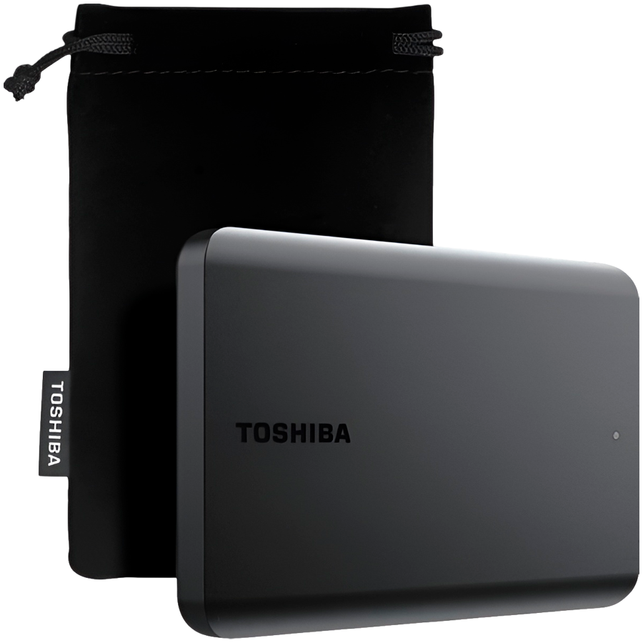 Toshiba External Hard Drive Canvio Basics Excl (2.5 