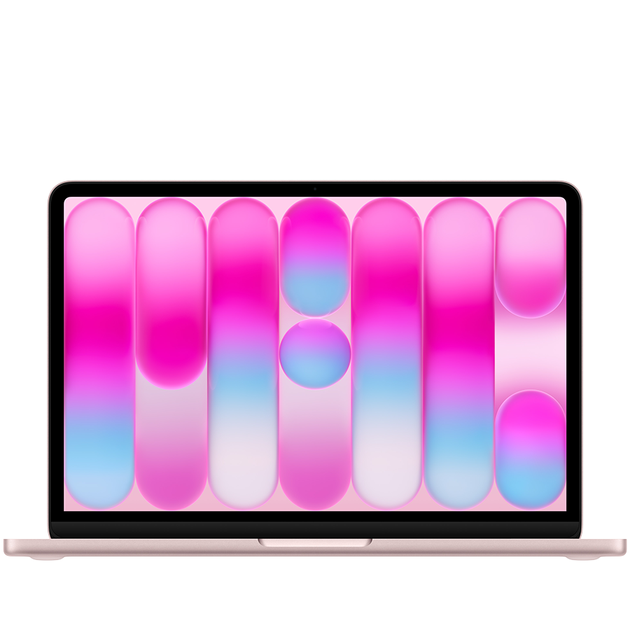 13-inch MacBook Neo: Apple A18 Pro chip with 6-core CPU and 5-core GPU, 8GB, 512GB SSD, Touch ID - Blush,Model A3404