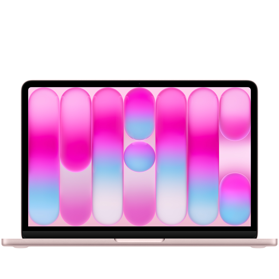 13-inch MacBook Neo: Apple A18 Pro chip with 6-core CPU and 5-core GPU, 8GB, 256GB SSD - Blush,Model A3404