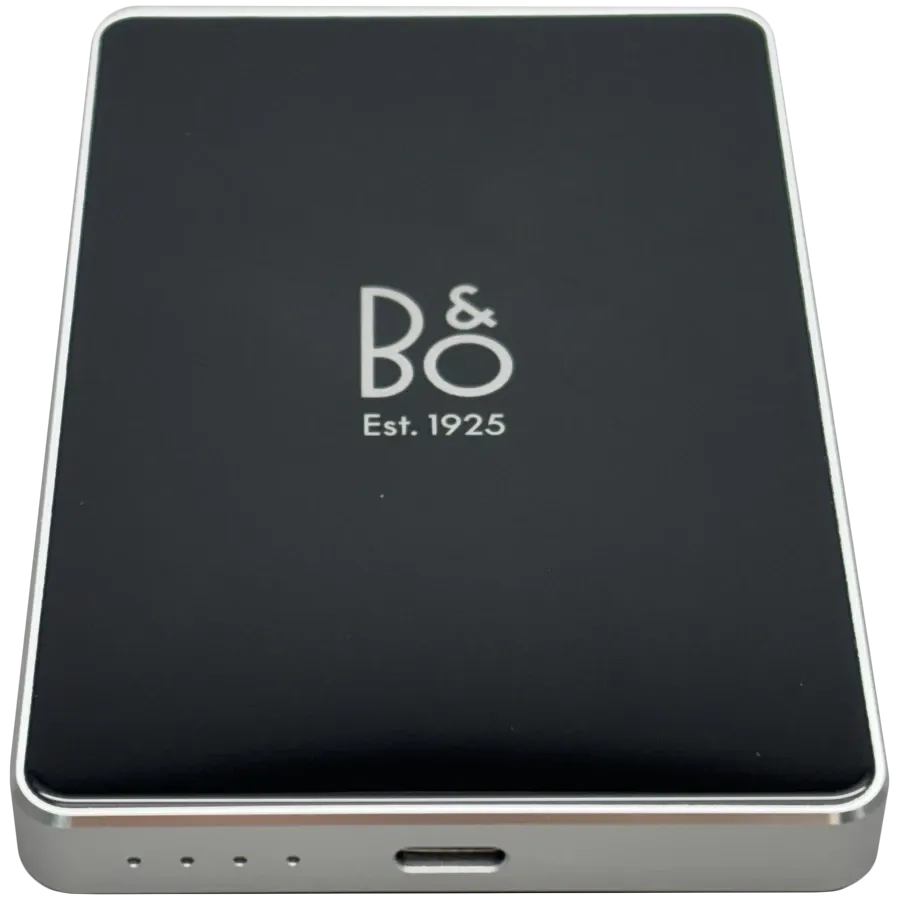 Powerbank 5000mAh Type-C Wireless charger Black/Silver