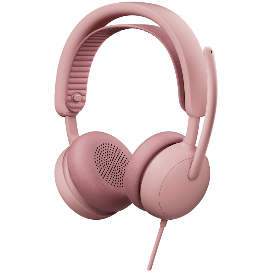 LOGITECH HEADSET - Zone Wired 2 - ROSE - USB - EMEA28i-935 - UC, EU