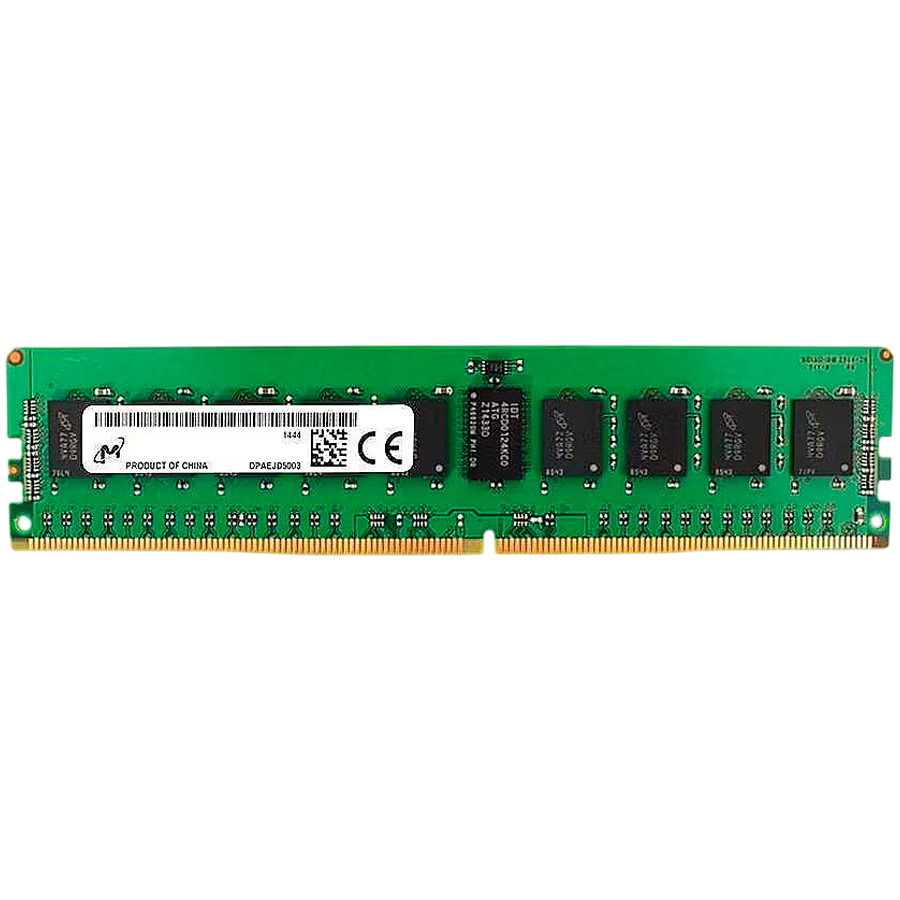 Micron DDR4 RDIMM 16GB 1Rx4 3200 CL22 (8Gbit) (Single Pack)