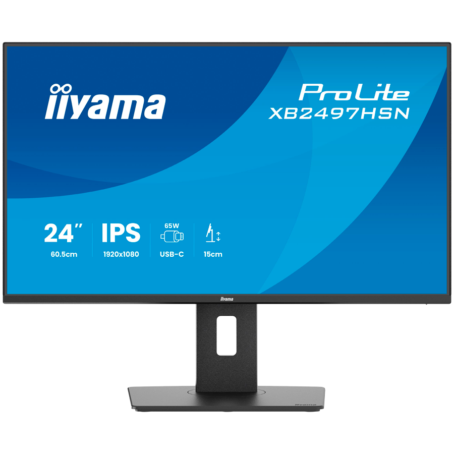 IIYAMA Prolite XB2497HSN-B1 poslovni monitor - 60.5 cm (23.8"), FULL HD (1920x1080), IPS LED, 1ms, mat / črn