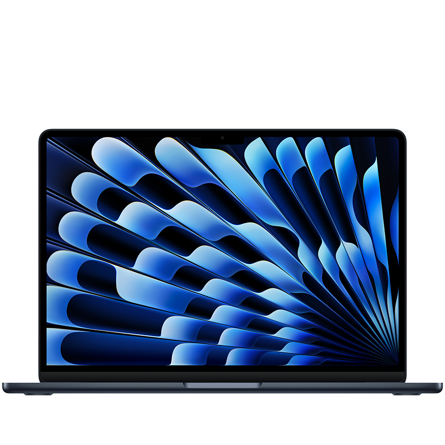 13-inch MacBook Air: Apple M5 chip with 10-core CPU and 8-core GPU, 16GB, 512GB SSD - Midnight,Model A3449