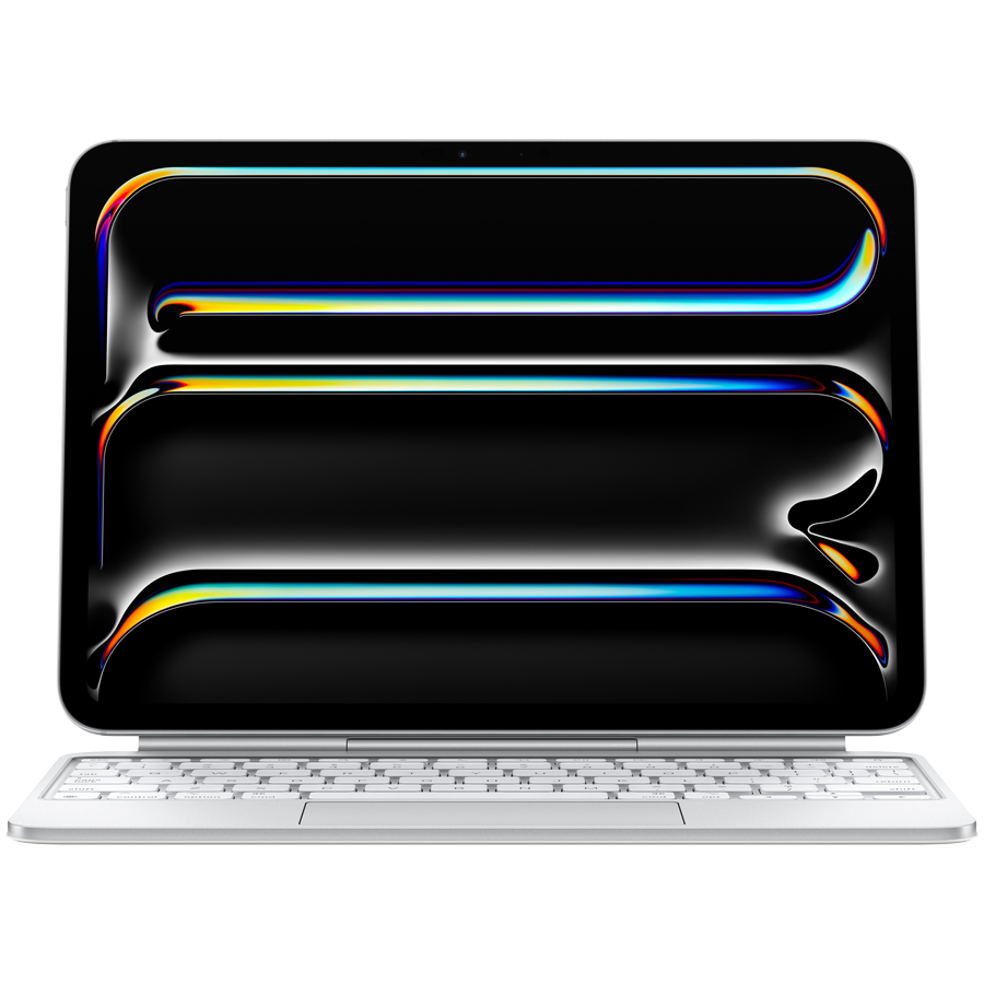 Magic Keyboard for iPad Pro 11-inch (M5) - Arabic - White,Model A2975