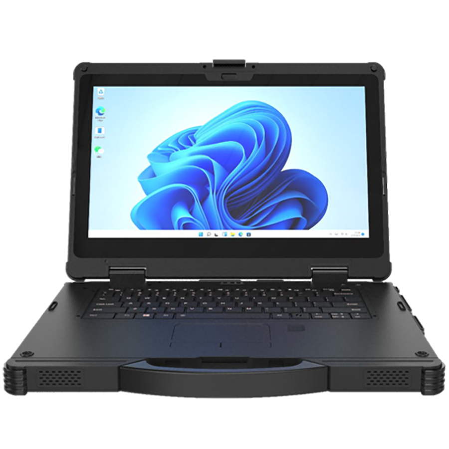 ONERugged N14A, 14-inch rugged laptop, 1920x1080, 16/256 GB, Intel® Core™ i5-1235U, Windows 11 Pro without license, IP65, EN layout