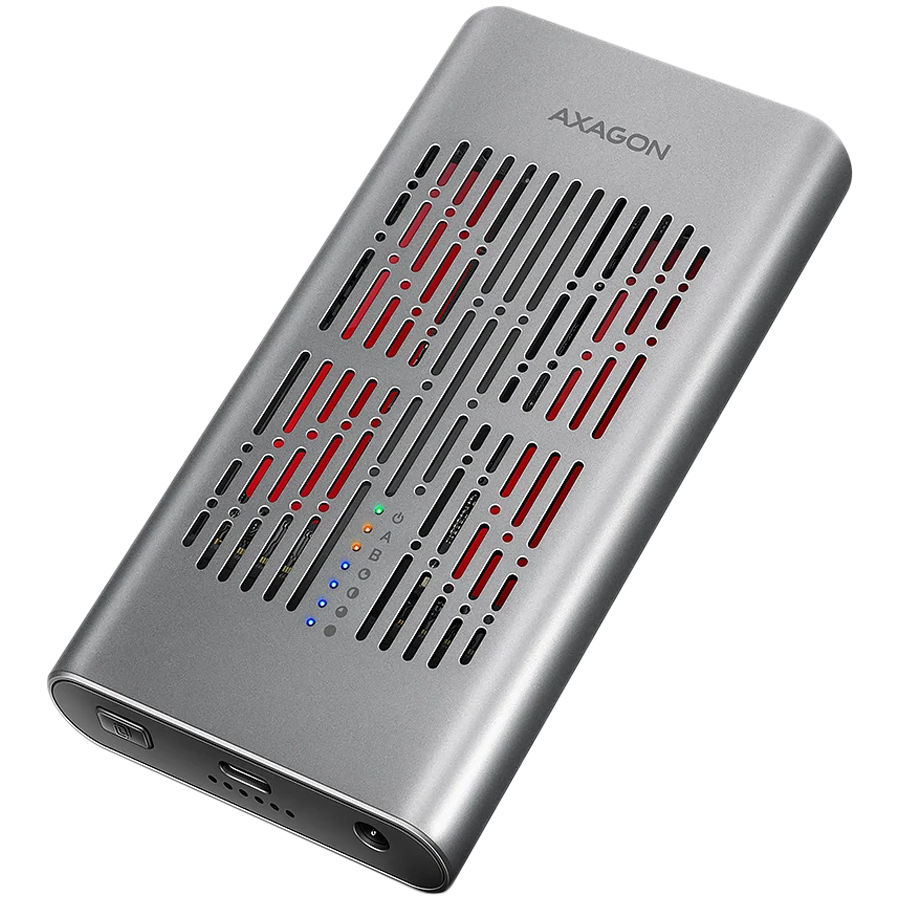 SSD ACC ENCLOSURE M.2 NVME/USB-C EEM2-20GD AXAGON