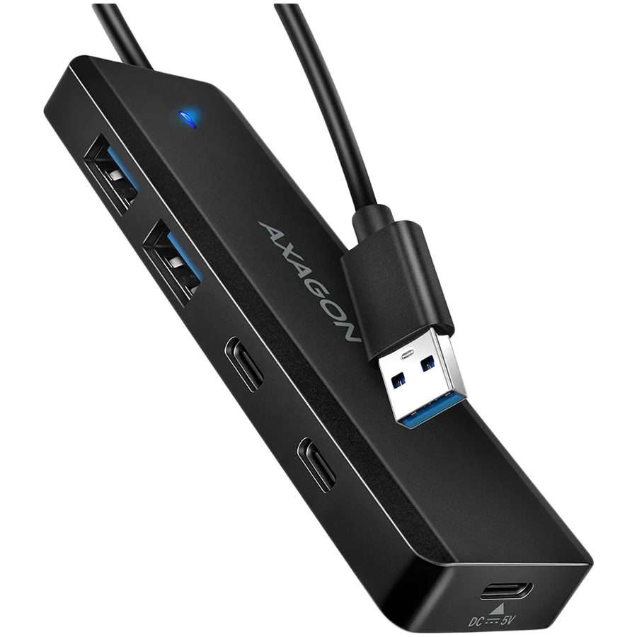 I/O HUB USB TRAVEL/0.19M HUE-C2A AXAGON
