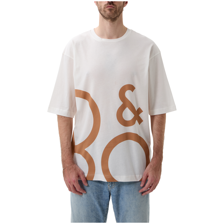 T-Shirt Oversized Gen Z Off-White/Mocha (XXL)