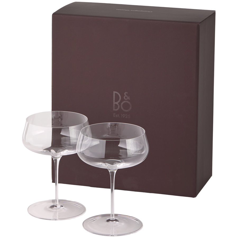 Champagne Glasses Set Tulip 420 ml (2 pcs)