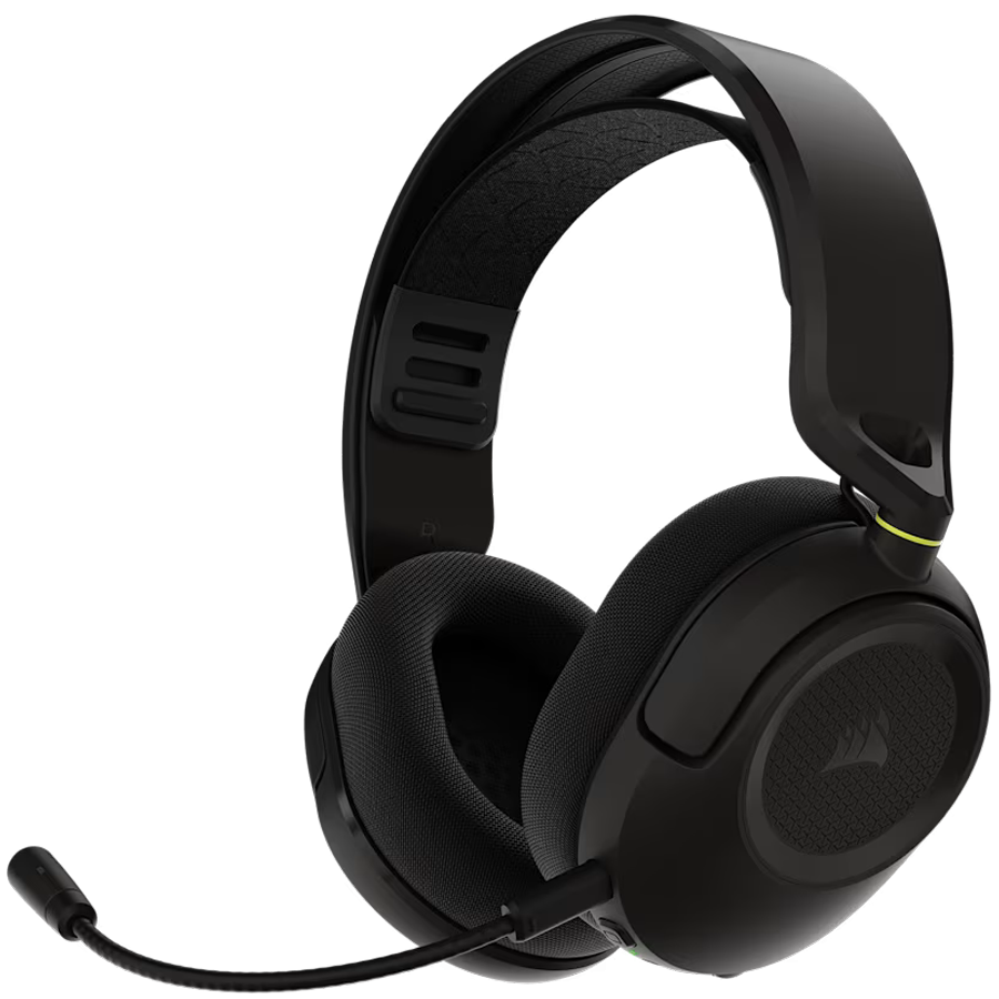 HS35 V3 Brezžične gaming slušalke, črne