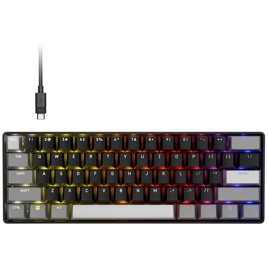 CLIPPER PRO MINI 60 Hall Effect Gaming tipkovnica, črna