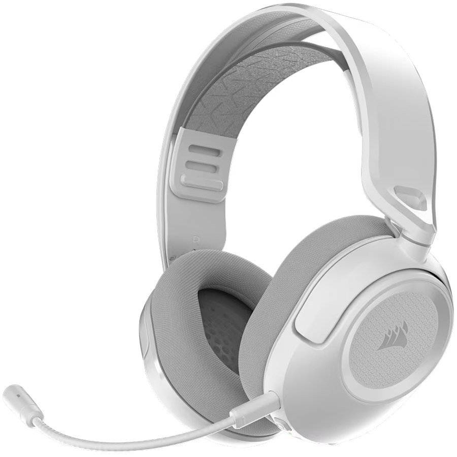 HS35 V3 Brezžične gaming slušalke, bele